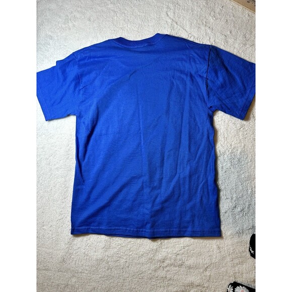 Boys STAR WARS Darth Vader “Dad’s Little Trouble Maker” Sz XL Blue T-shirt - Picture 4 of 7